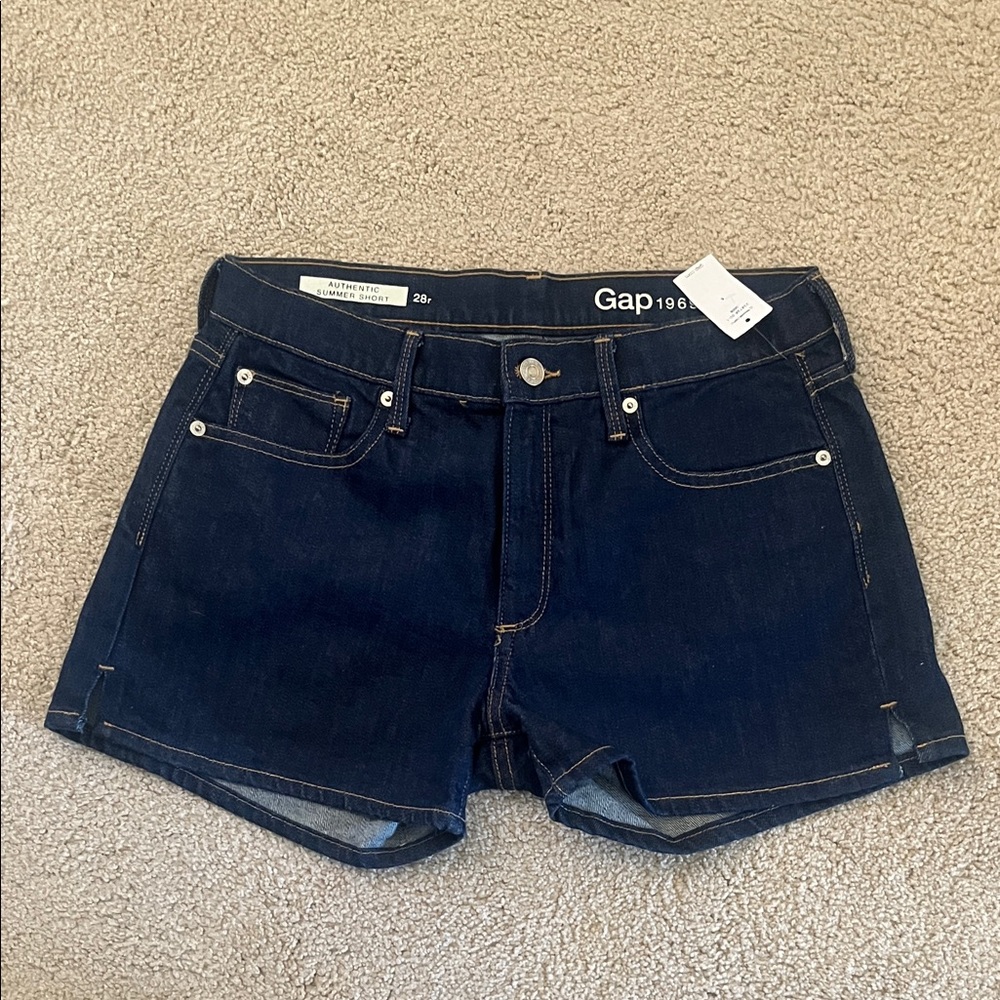 GAP Women's Deep Indigo Jean Shorts